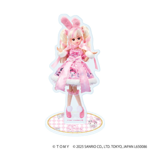 『LiccA×サンリオキャラクターズ』アクリルスタンド01/リカちゃん&マイメロディ